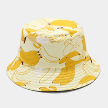 Load image into Gallery viewer, Fruit Print Bucket Hat - Big Banana