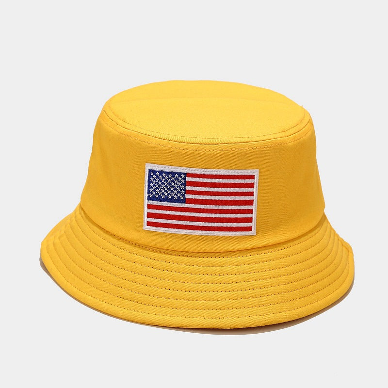 USA Flag Bucket Hat | 6-Color Patriotic Fisherman Cap