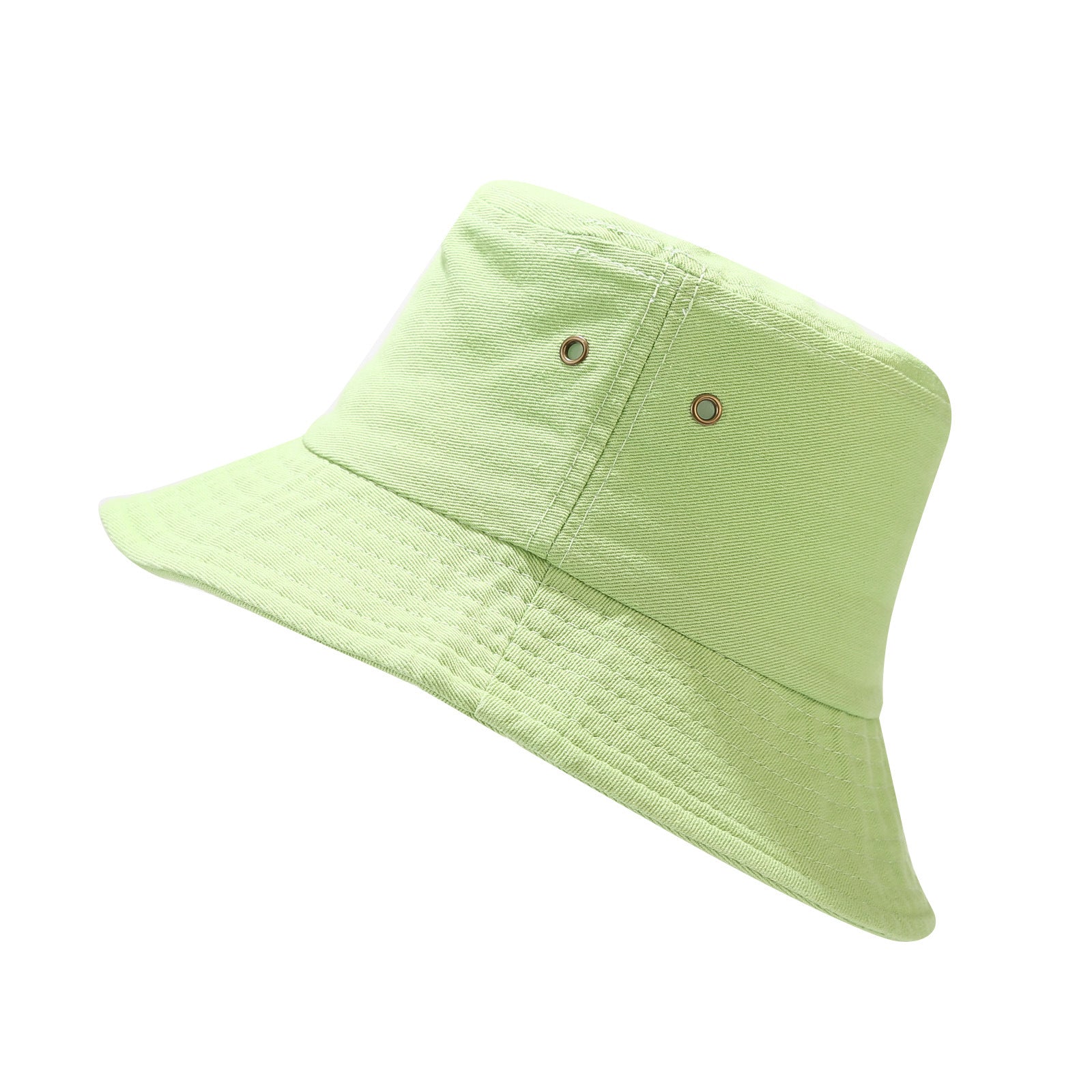 Classic Solid Bucket Hat | Cotton Canvas Fisherman Cap | Minimalist Summer Sun Hat