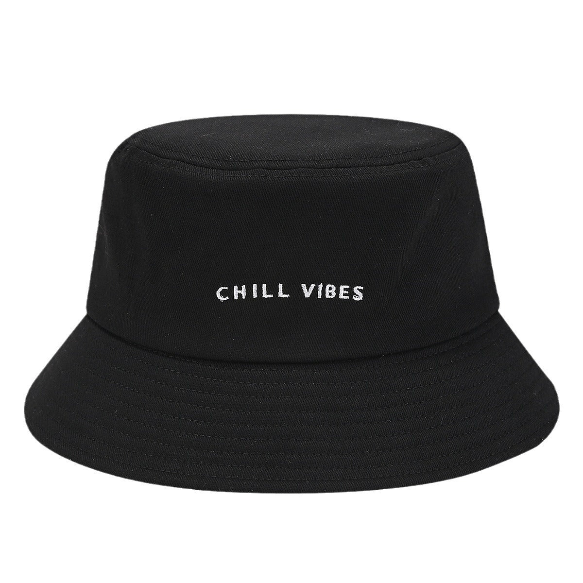 Chill Vibes Bucket Hat | 2-Color Minimalist Fisherman Cap