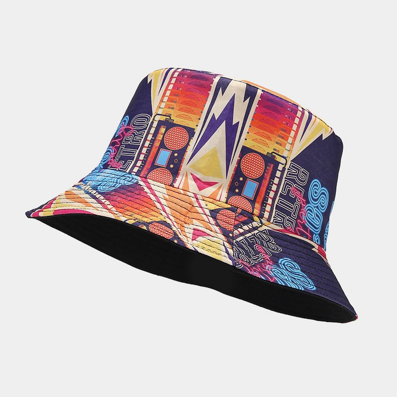 Graffiti Art Bucket Hat | Street Style Fisherman Cap