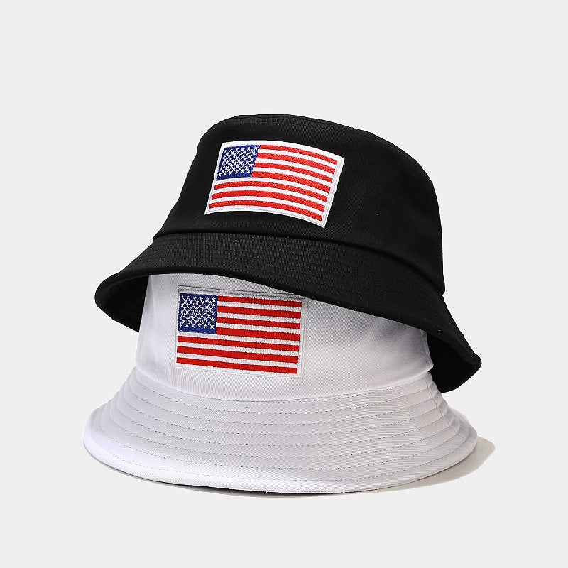 USA Flag Bucket Hat | 6-Color Patriotic Fisherman Cap
