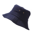 Classic Solid Bucket Hat | Cotton Canvas Fisherman Cap | Minimalist Summer Sun Hat
