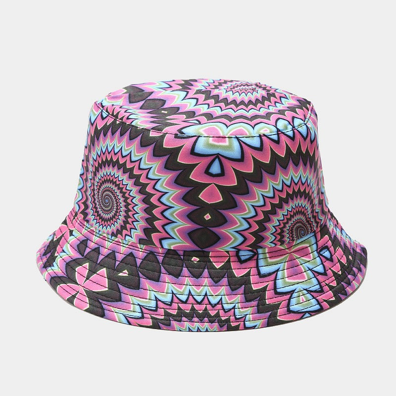 Tie Dye Bucket Hat | Psychedelic Festival Fisherman Cap