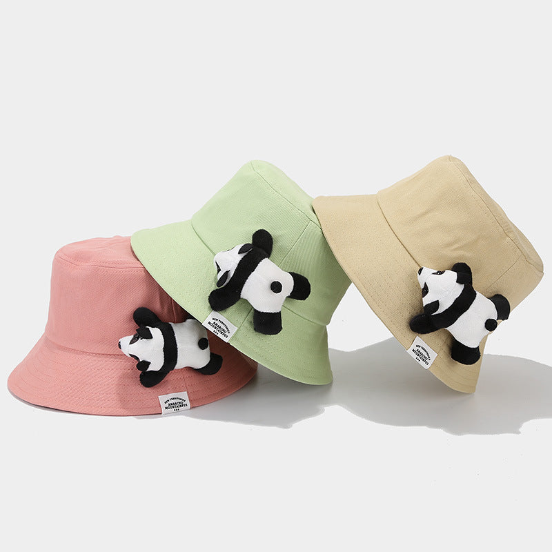 Panda Plush Bucket Hat | Cute Kawaii Fisherman Cap