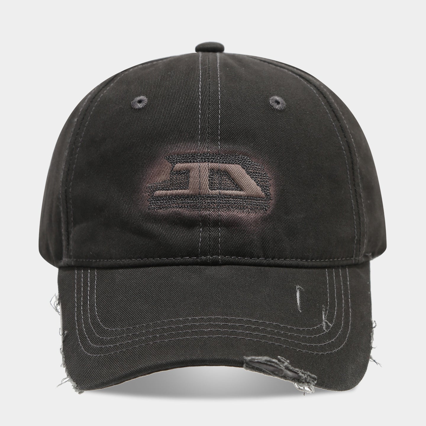 Vintage Distressed Baseball Cap | Embroidered Logo Streetwear Hat | Byerclub