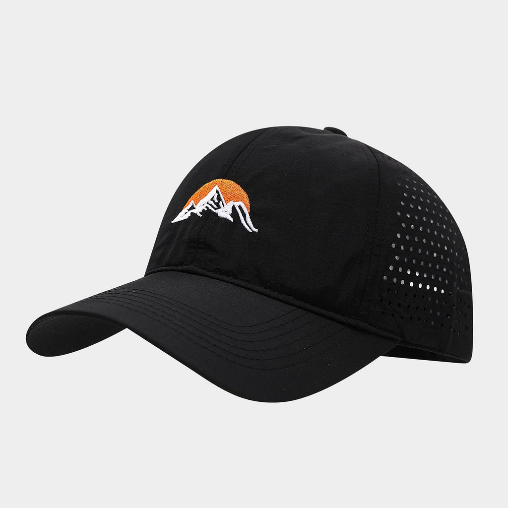 Sunrise Mountain Perforated Cap | Quick-Dry Outdoor Baseball Hat | Byerclub