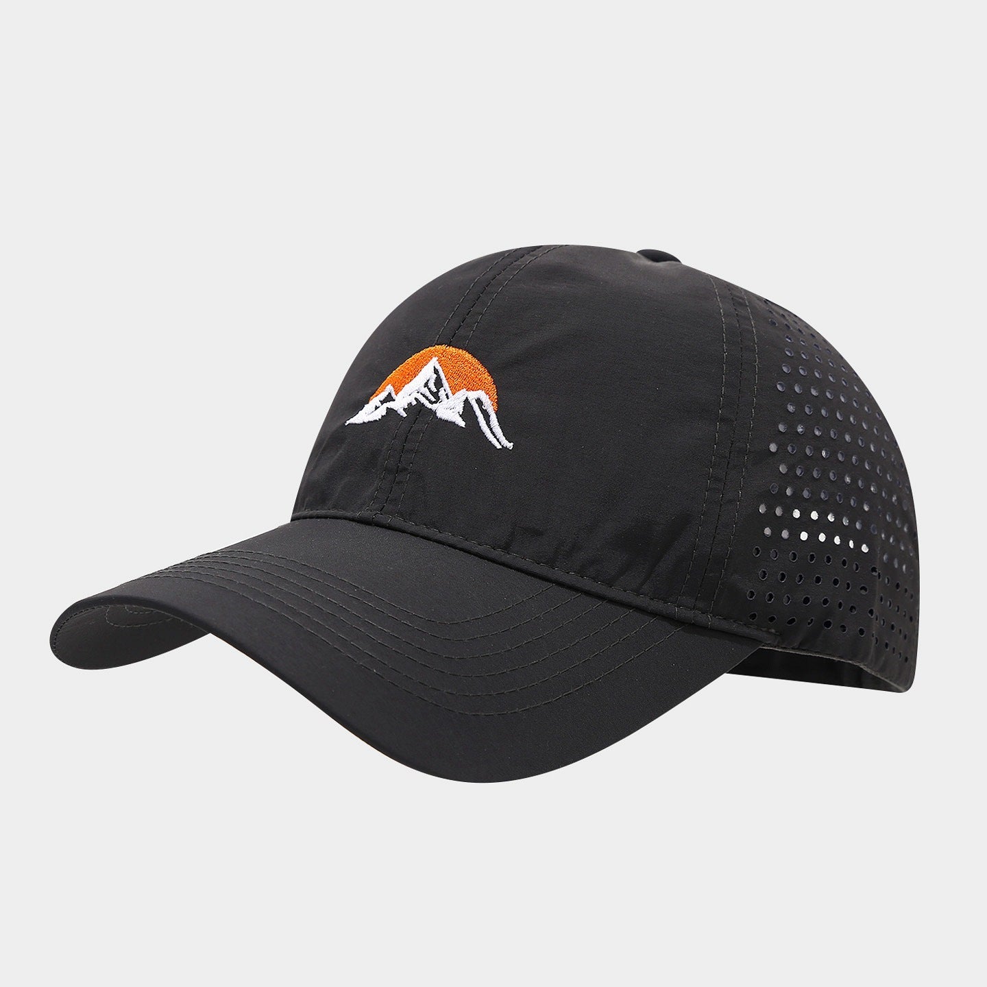 Sunrise Mountain Perforated Cap | Quick-Dry Outdoor Baseball Hat | Byerclub