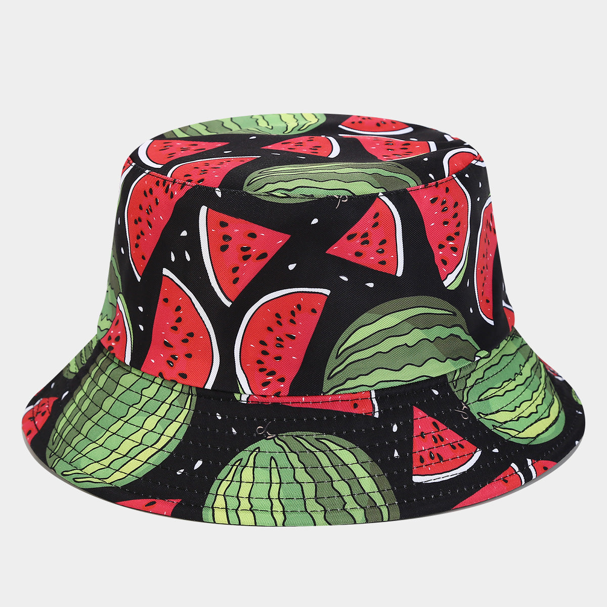 Fruit Print Bucket Hat | Cute Summer Fisherman Cap