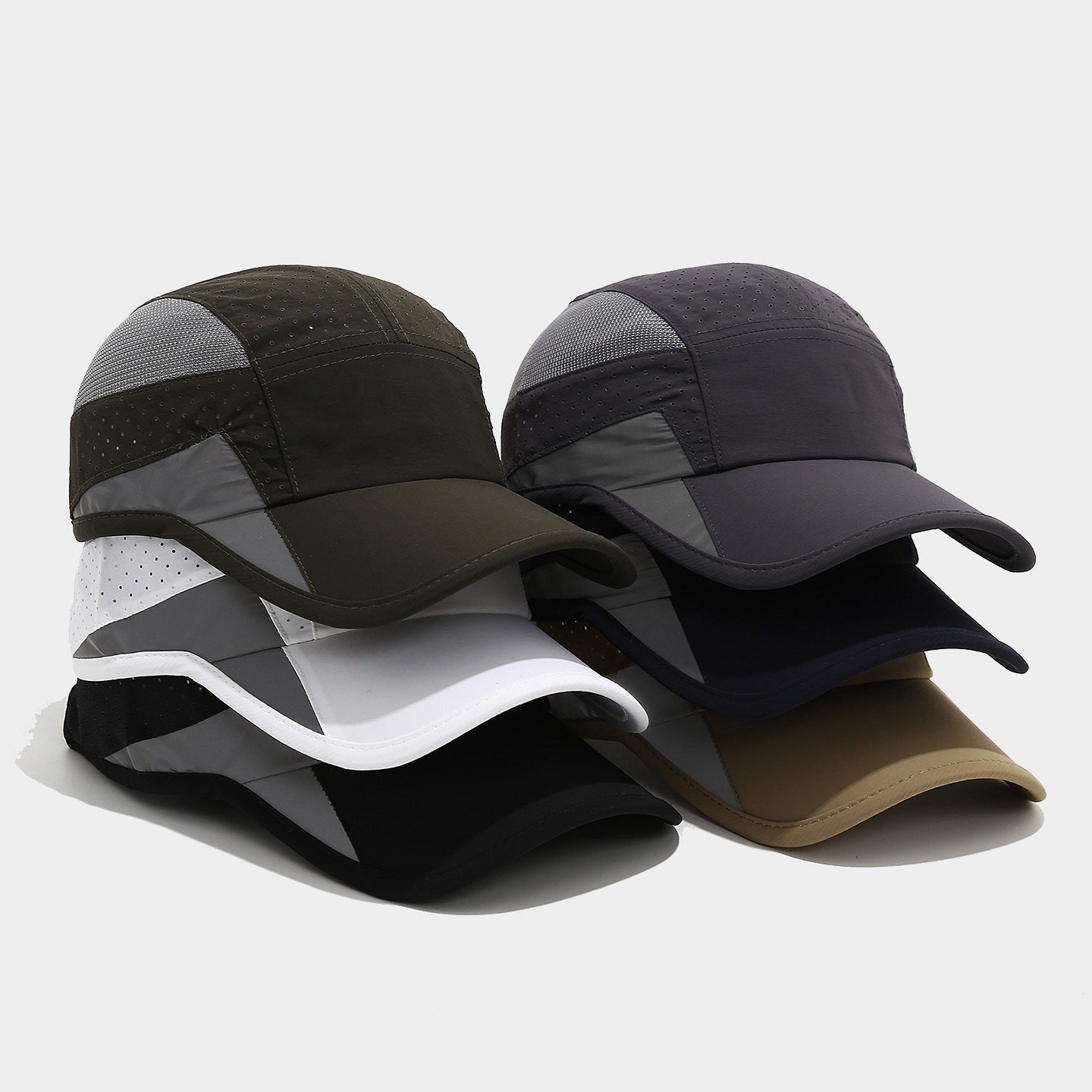 Quick-Dry Perforated Baseball Cap | Mountain Embroidery Outdoor Hat | Byerclub