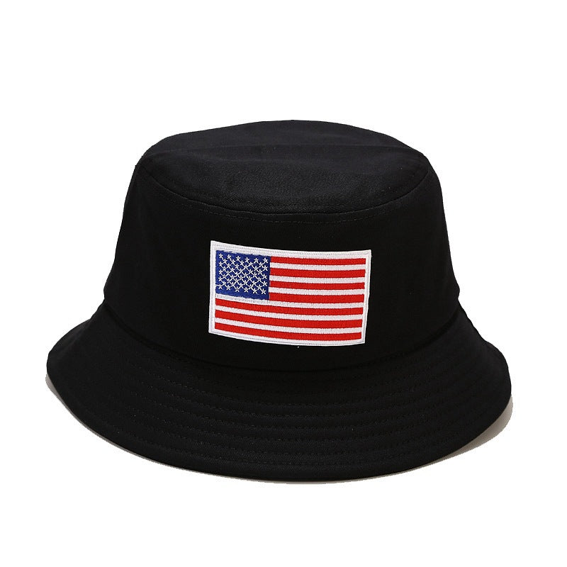 USA Flag Bucket Hat | 6-Color Patriotic Fisherman Cap