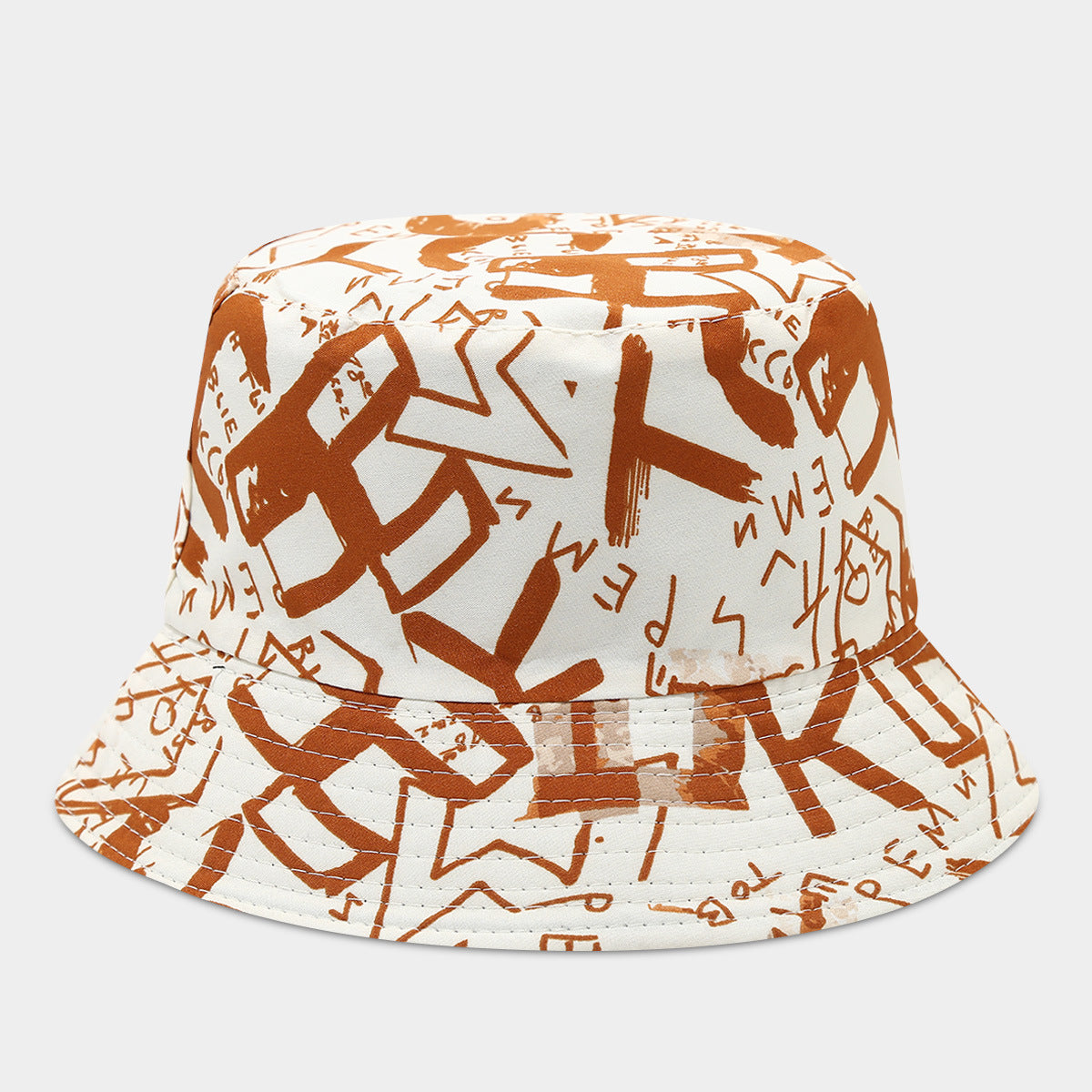Graffiti Print Bucket Hat | Street Art Fisherman Cap