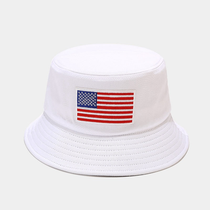 USA Flag Bucket Hat | 6-Color Patriotic Fisherman Cap