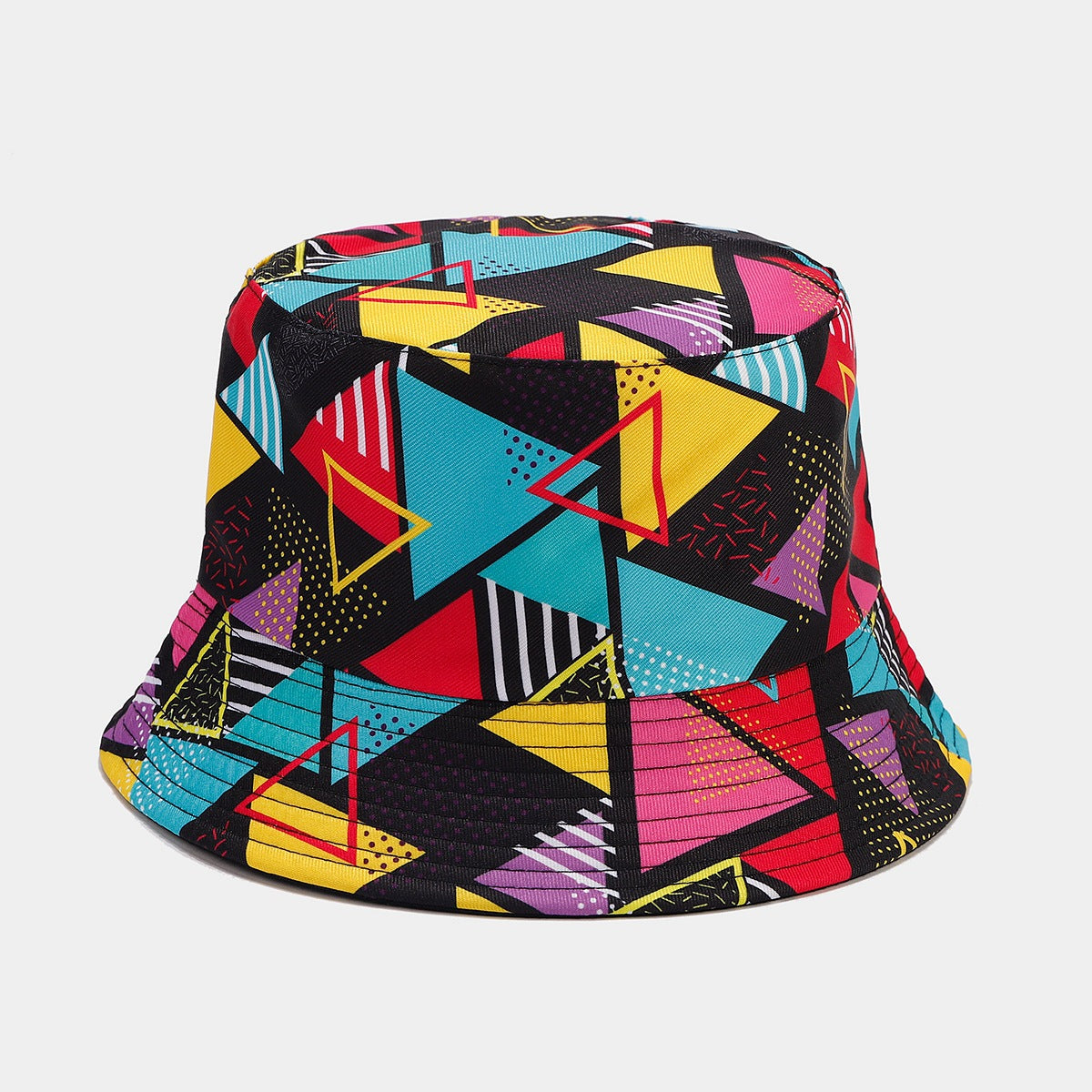 Graffiti Bucket Hat | 4-Pack Street Art Print Fisherman Cap