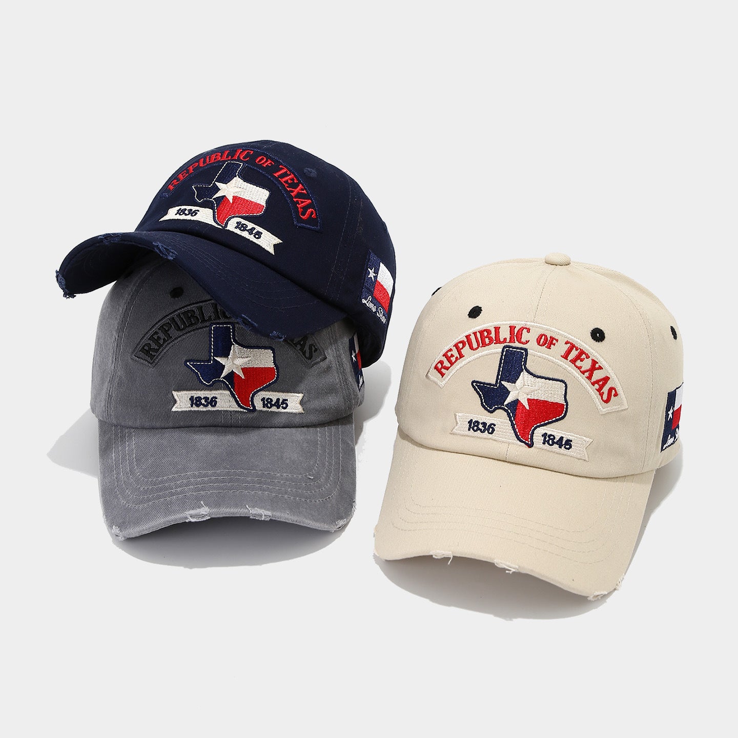 Vintage Embroidered Cap Collection | 9-Design Patriotic Dad Hat