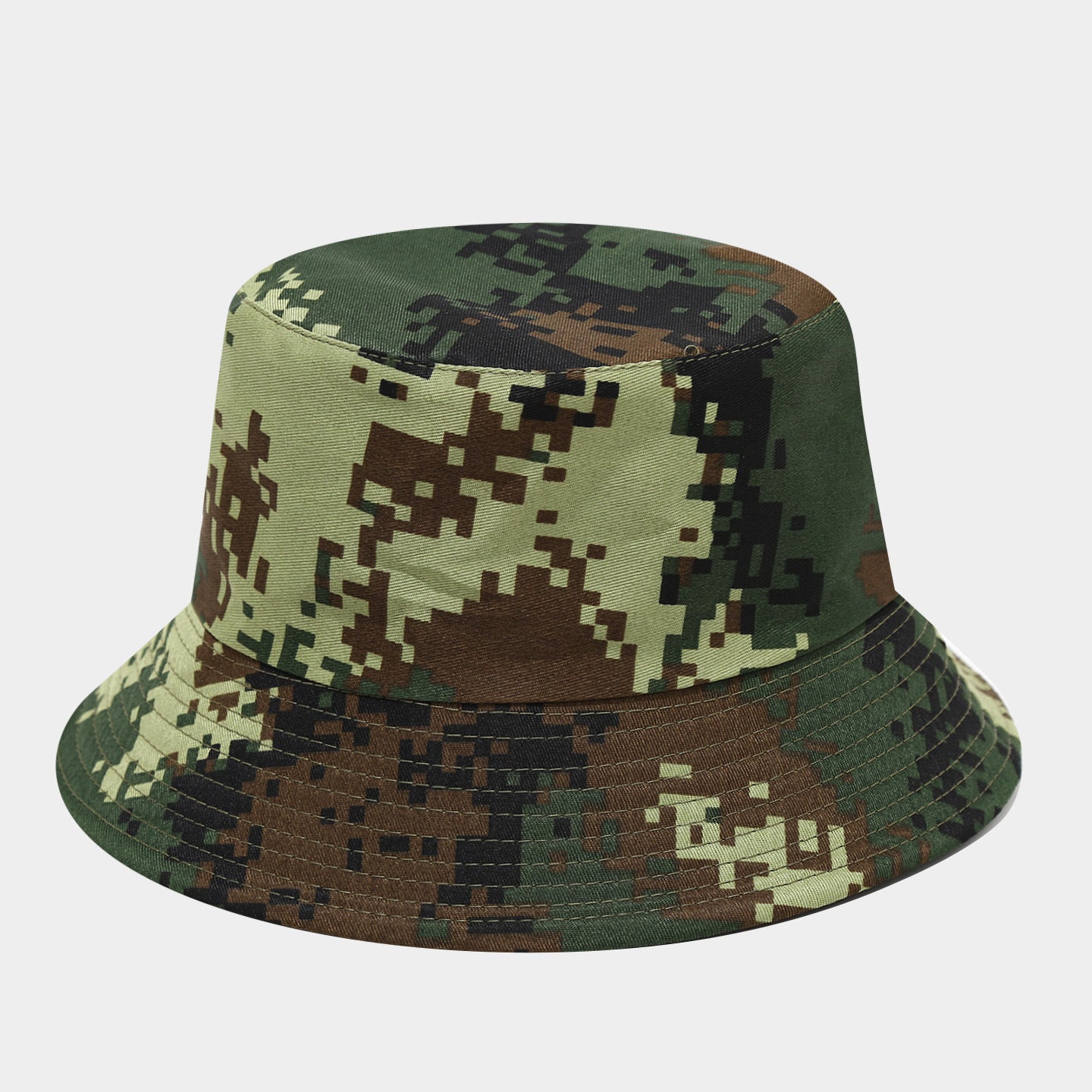 Camo Bucket Hat | Wide Brim Outdoor Sun Cap | Byerclub