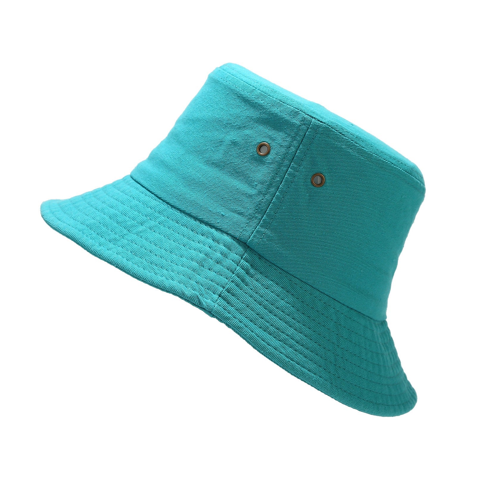 Classic Solid Bucket Hat | Cotton Canvas Fisherman Cap | Minimalist Summer Sun Hat