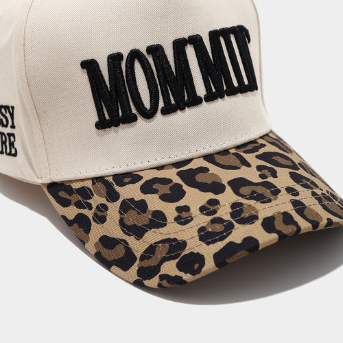 "MOMO" Leopard Brim Snapback