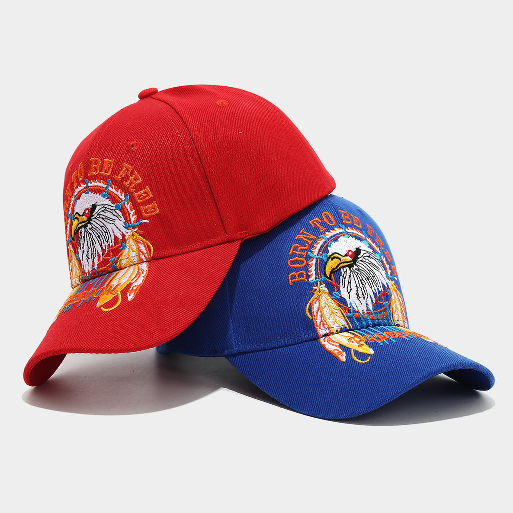 USA Eagle Embroidered Baseball Cap | Patriotic Military Streetwear Hat | Byerclub