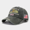 Vintage Embroidered Cap Collection | 9-Design Patriotic Dad Hat