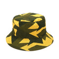 Byerclub Geometric Print Reversible Bucket Hat