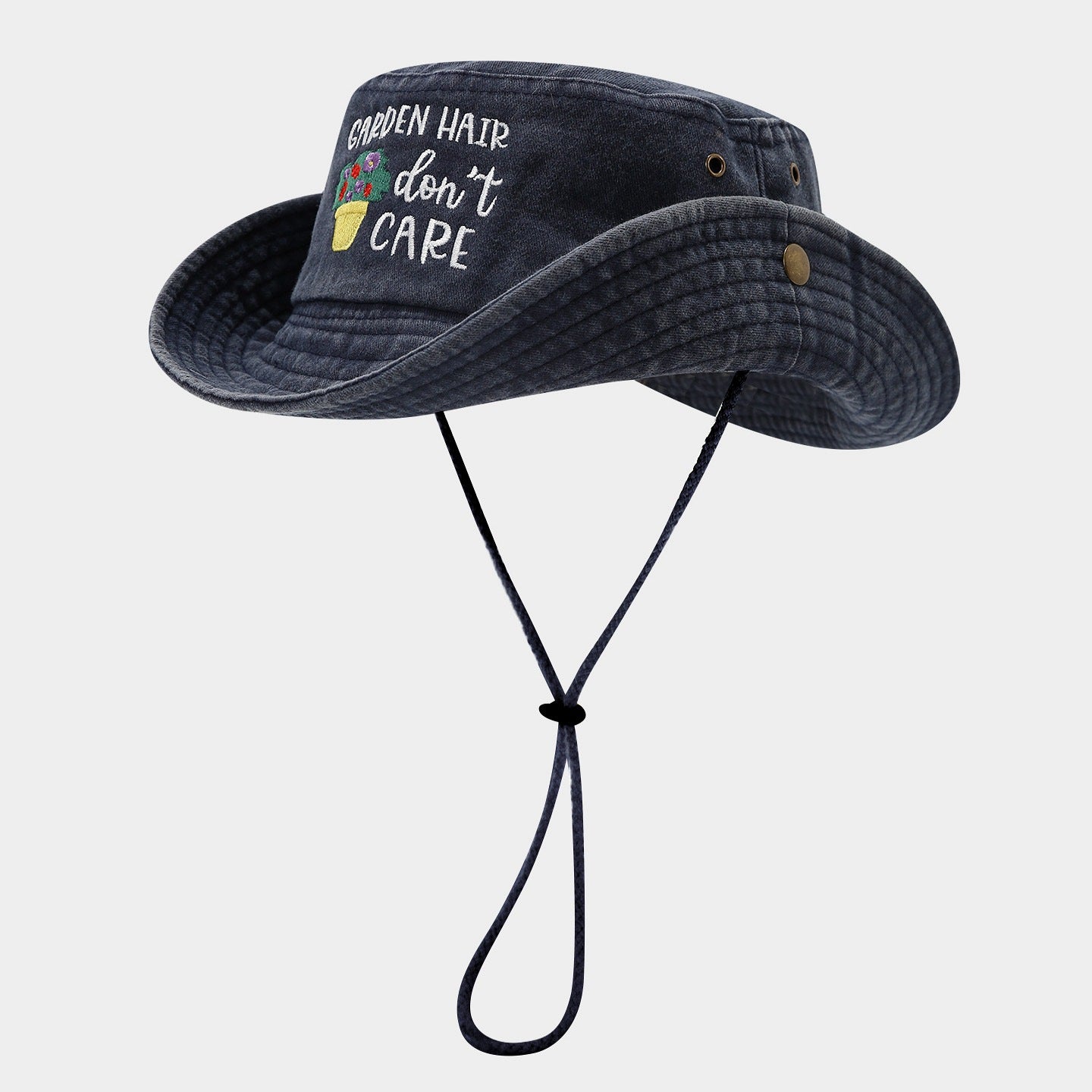 Garden Hair Bucket Hat | Washed Cotton Outdoor Cap