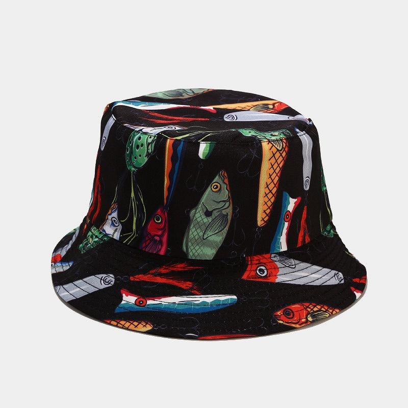Ocean Bucket Hat Collection | 9-Design Marine Life Fisherman Cap
