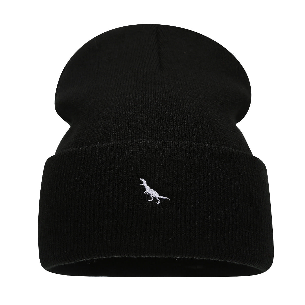 Dino Beanie | 2-Color Minimalist Knit Cap