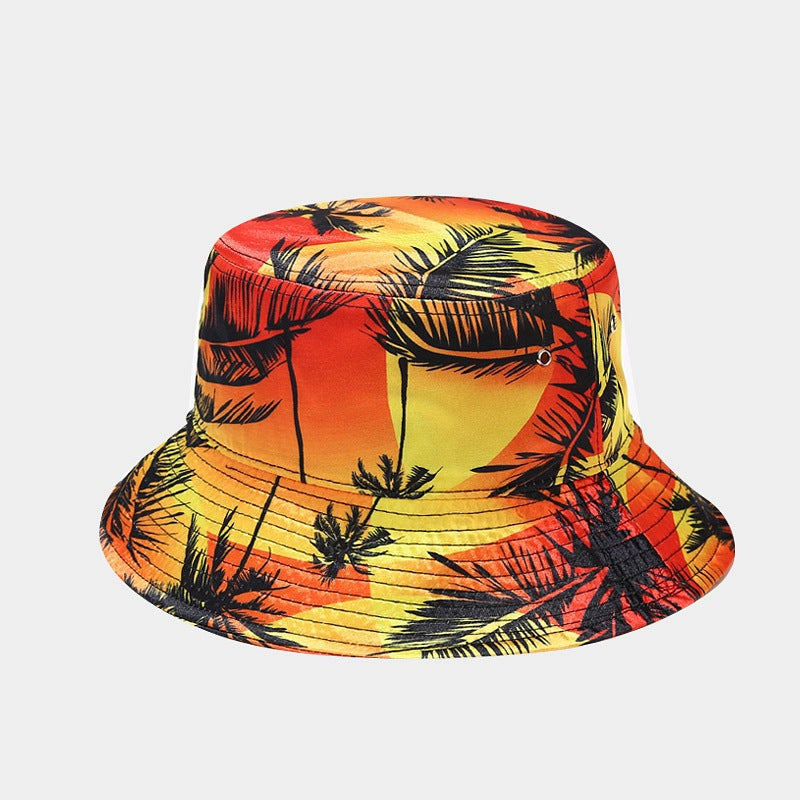 Tropical Floral Bucket Hat | 6-Design Summer Fisherman Cap