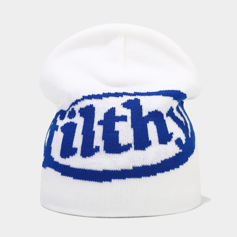 Filthy Beanie | 6-Color Bold Letter Knit Cap