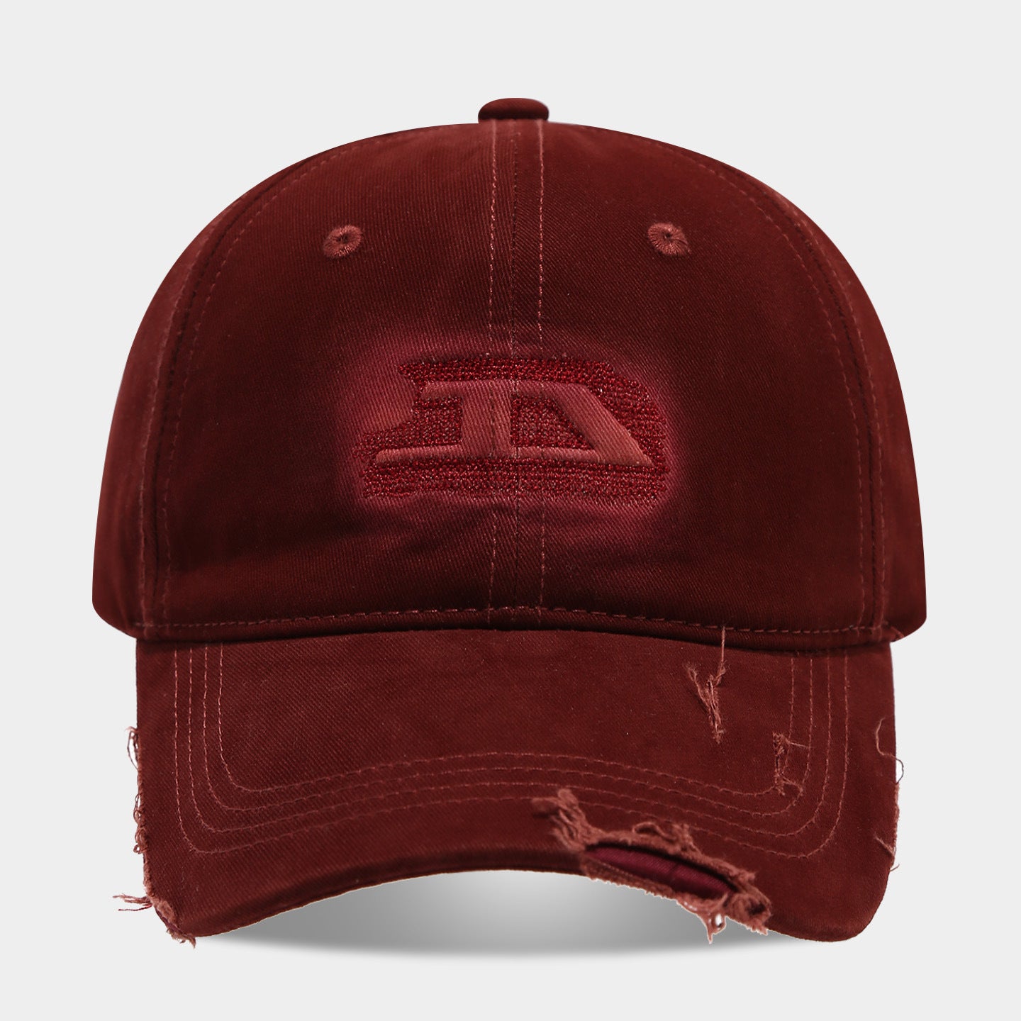 Vintage Distressed Baseball Cap | Embroidered Logo Streetwear Hat | Byerclub