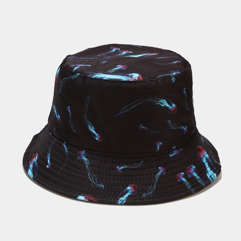Ocean Bucket Hat Collection | 9-Design Marine Life Fisherman Cap