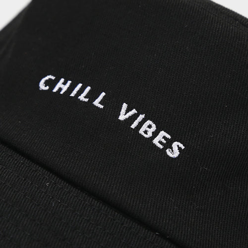 Chill Vibes Bucket Hat | 2-Color Minimalist Fisherman Cap