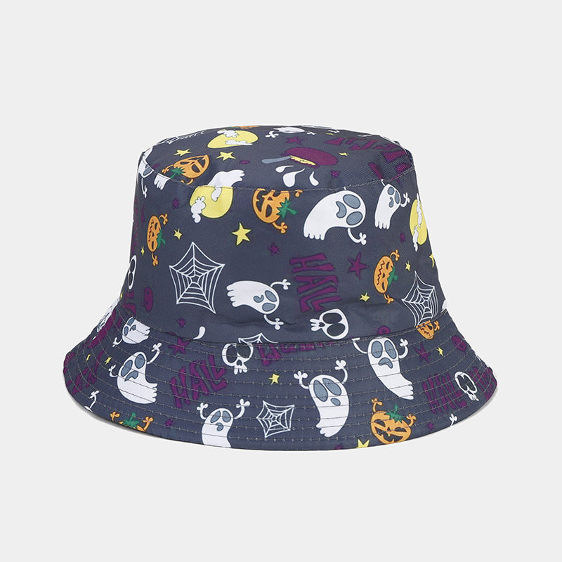 Halloween Bucket Hat | 9-Design Spooky Print Fisherman Cap