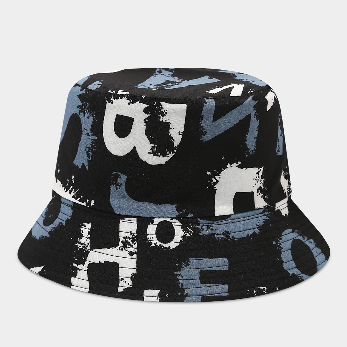 Graffiti Print Bucket Hat | Street Art Fisherman Cap