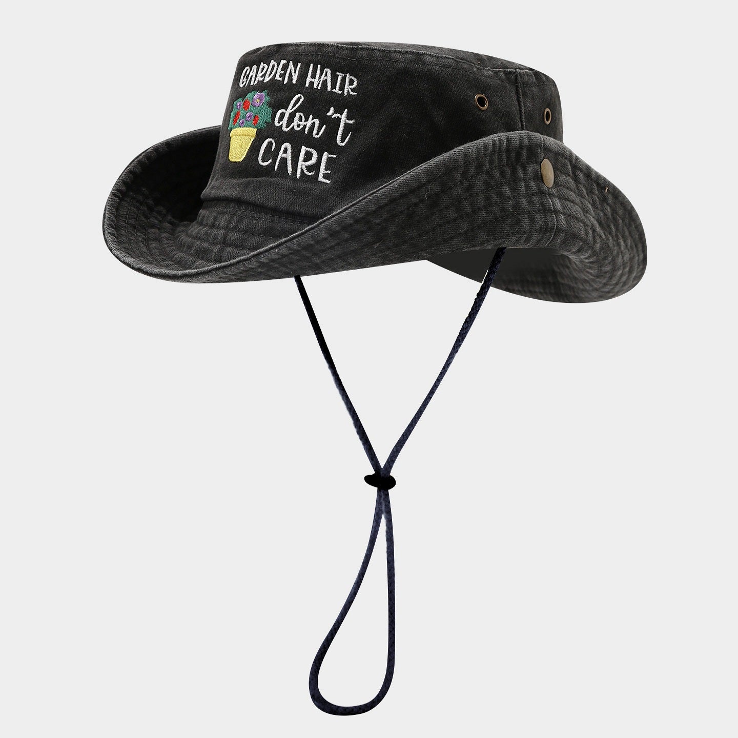 Garden Hair Bucket Hat | Washed Cotton Outdoor Cap