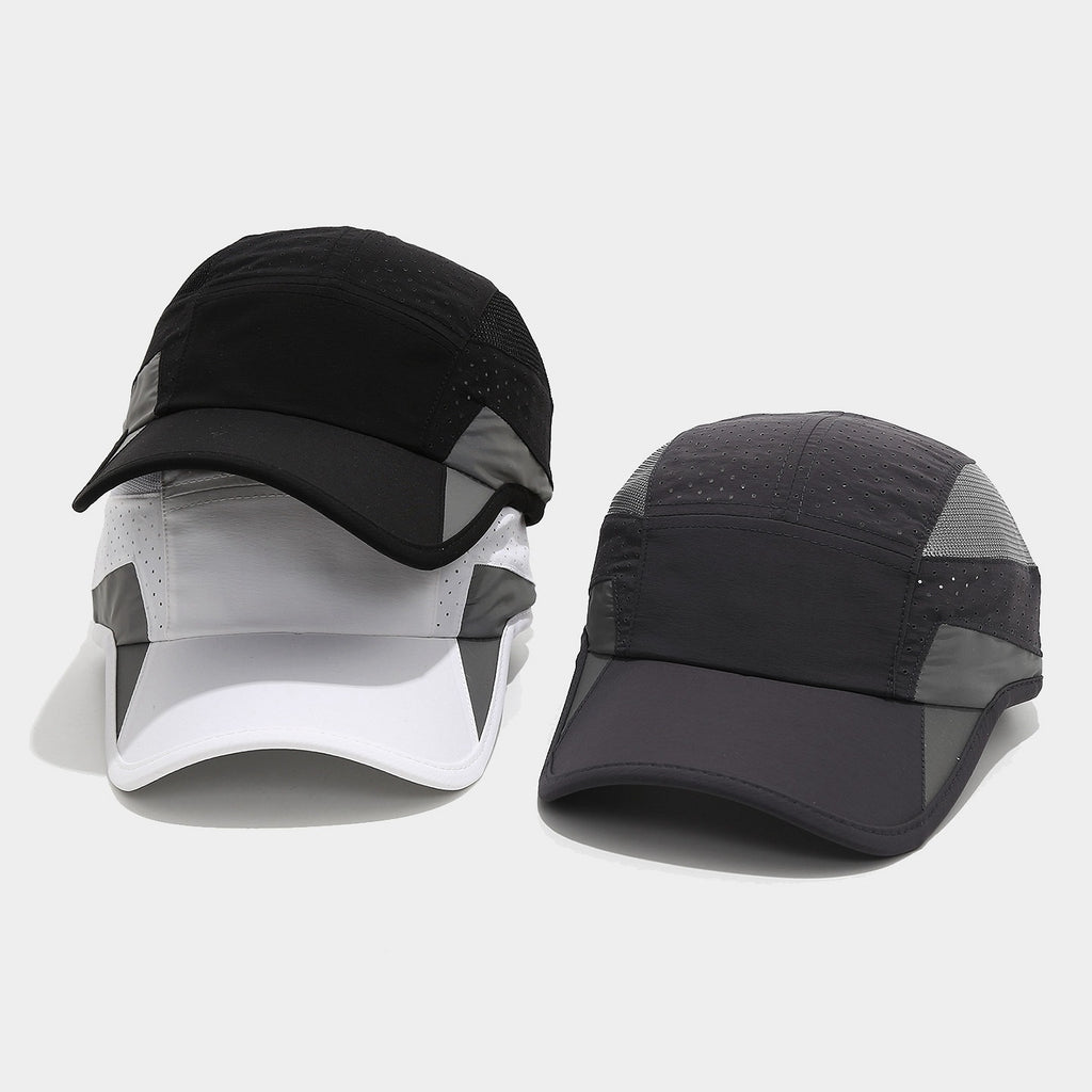 Quick-Dry Perforated Baseball Cap | Mountain Embroidery Outdoor Hat | Byerclub