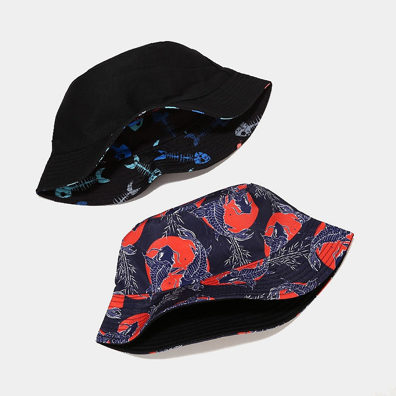 Ocean Bucket Hat Collection | 9-Design Marine Life Fisherman Cap
