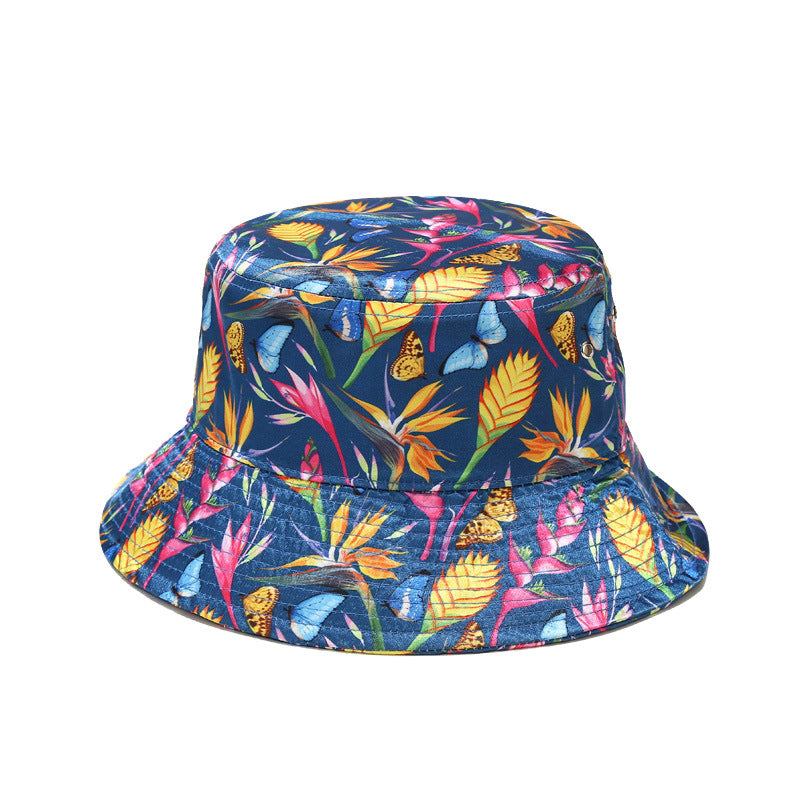 Tropical Floral Bucket Hat | 6-Design Summer Fisherman Cap