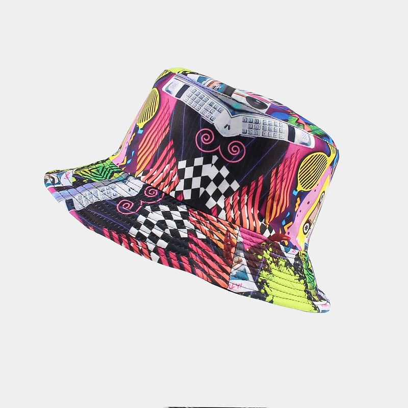 Graffiti Art Bucket Hat | Street Style Fisherman Cap