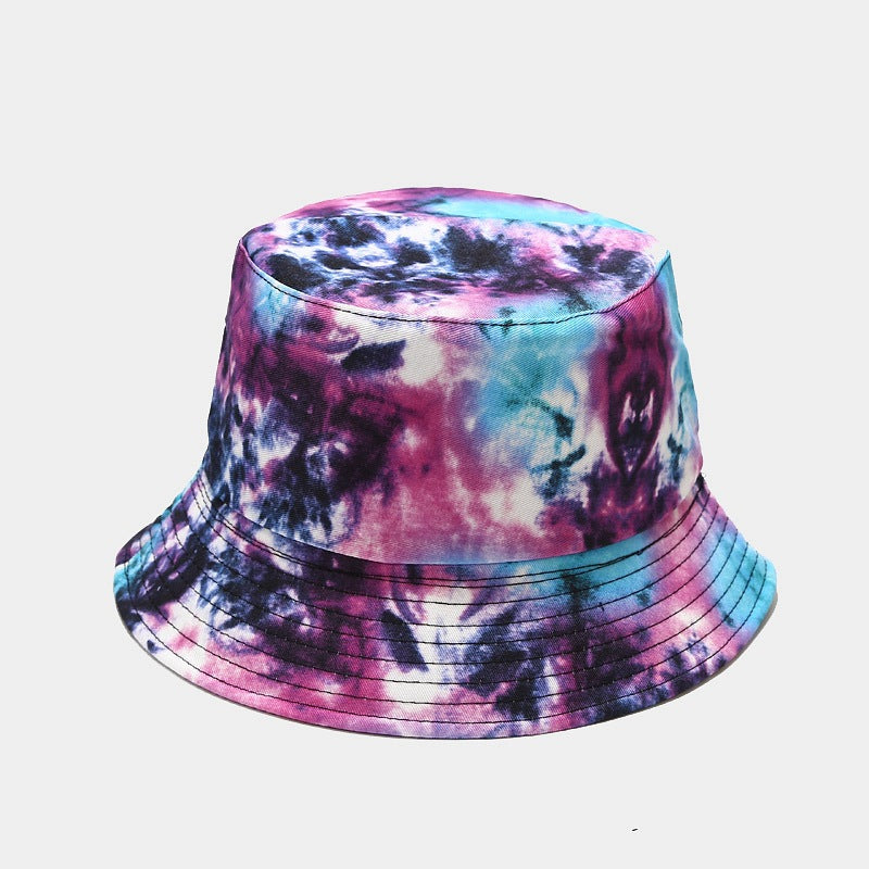 Tie Dye Bucket Hat | 5-Style Reversible Fisherman Cap