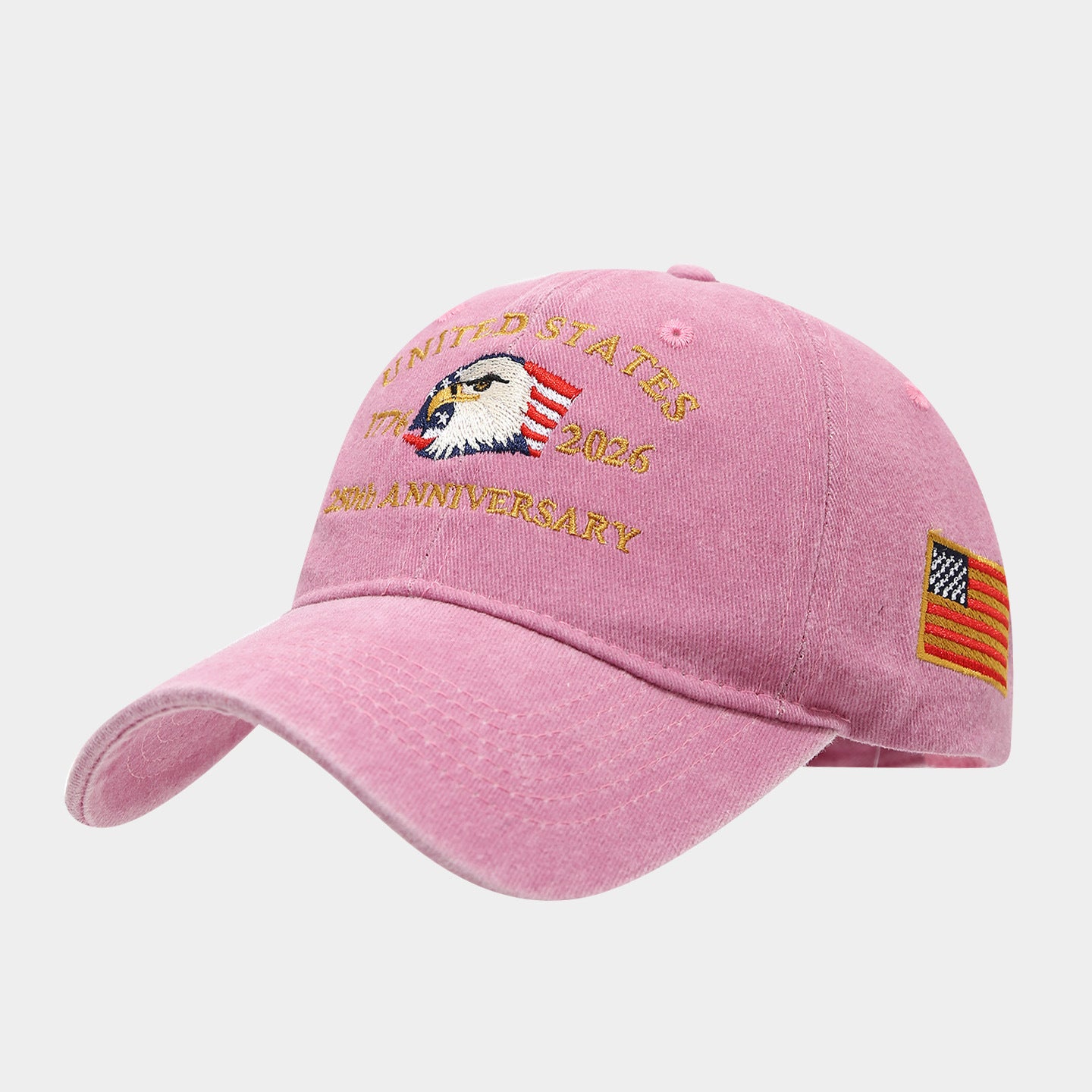 USA 250th Anniversary Eagle Cap | Vintage Patriotic Baseball Hat | American Flag Dad Cap
