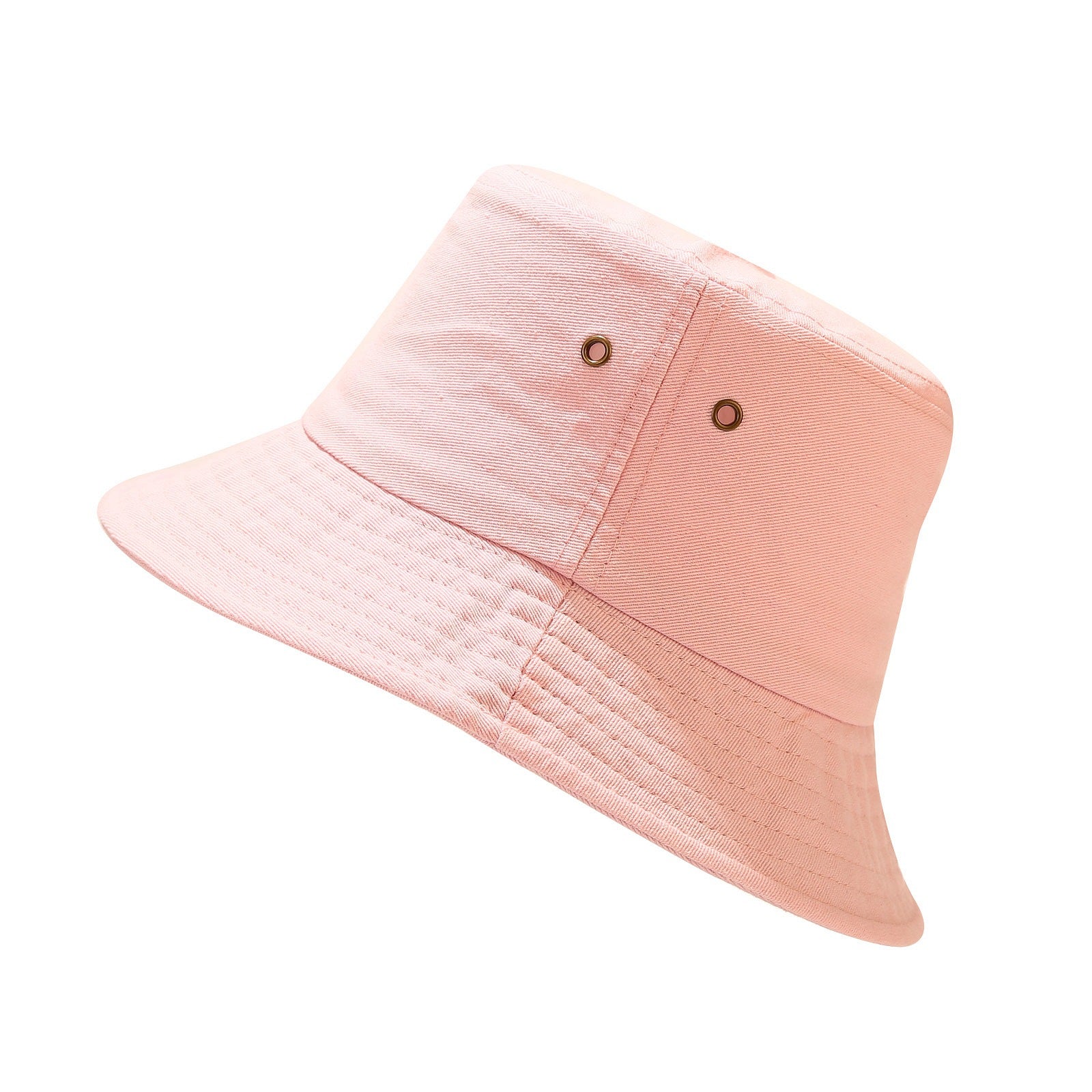 Classic Solid Bucket Hat | Cotton Canvas Fisherman Cap | Minimalist Summer Sun Hat
