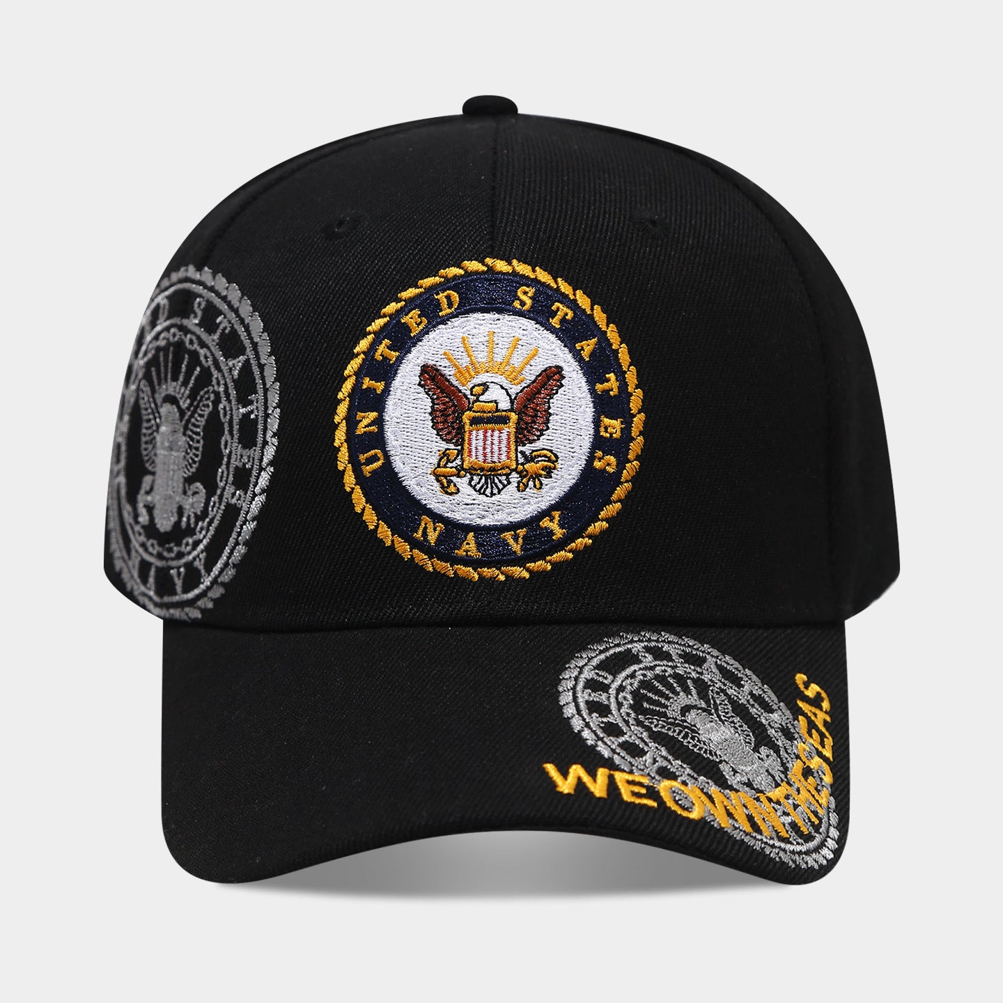 USA Eagle Embroidered Baseball Cap | Patriotic Military Streetwear Hat | Byerclub