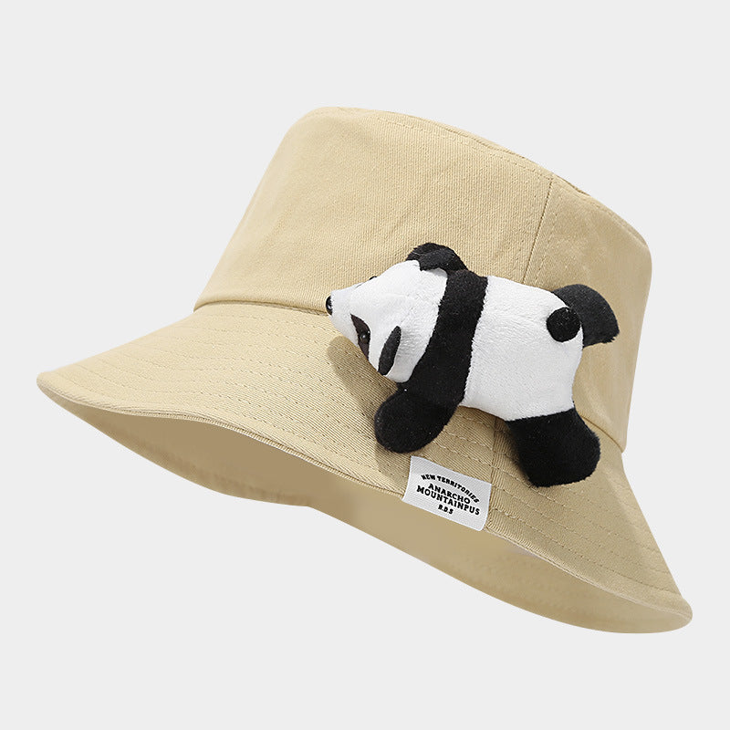 Panda Plush Bucket Hat | Cute Kawaii Fisherman Cap