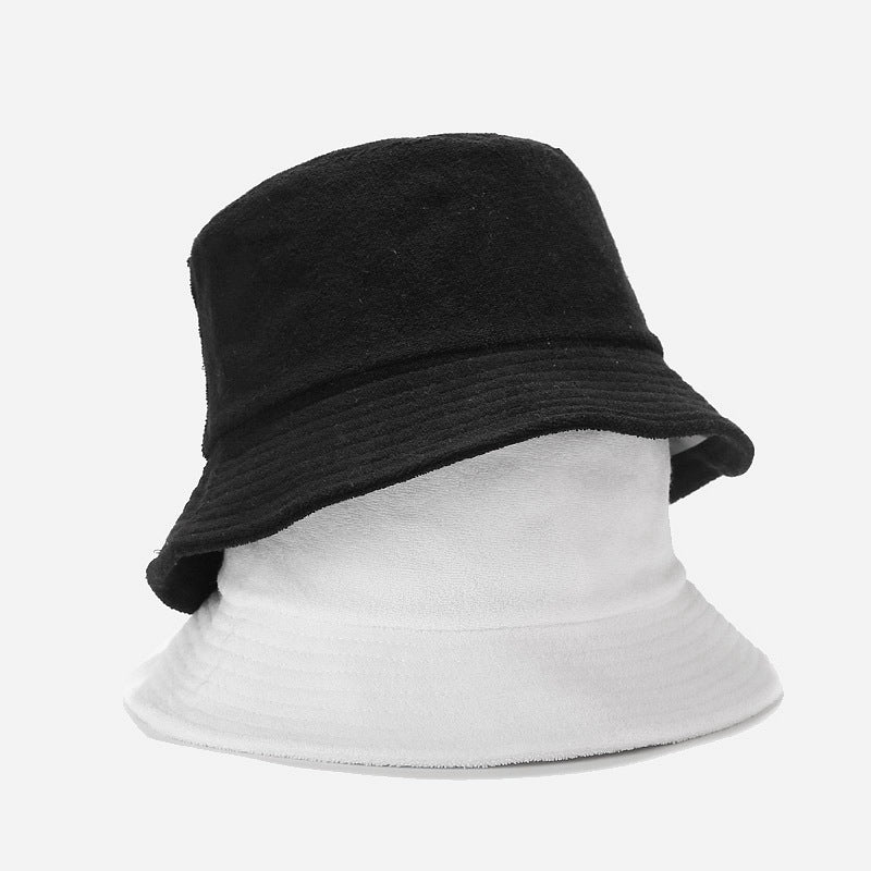 Terry Cloth Bucket Hat | Reversible Absorbent Fisherman Cap