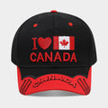 Canada Maple Leaf Baseball Cap | Patriotic Embroidered Souvenir Hat | Byerclub