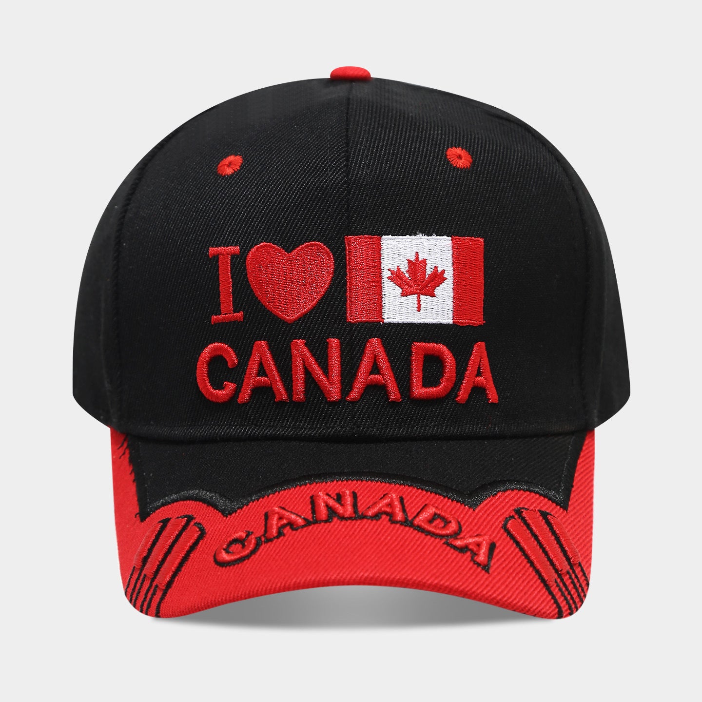 Canada Maple Leaf Baseball Cap | Patriotic Embroidered Souvenir Hat | Byerclub