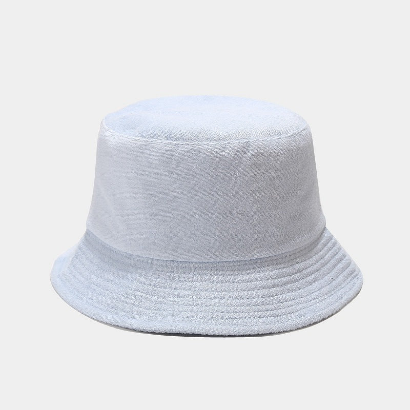 Terry Cloth Bucket Hat | Reversible Absorbent Fisherman Cap