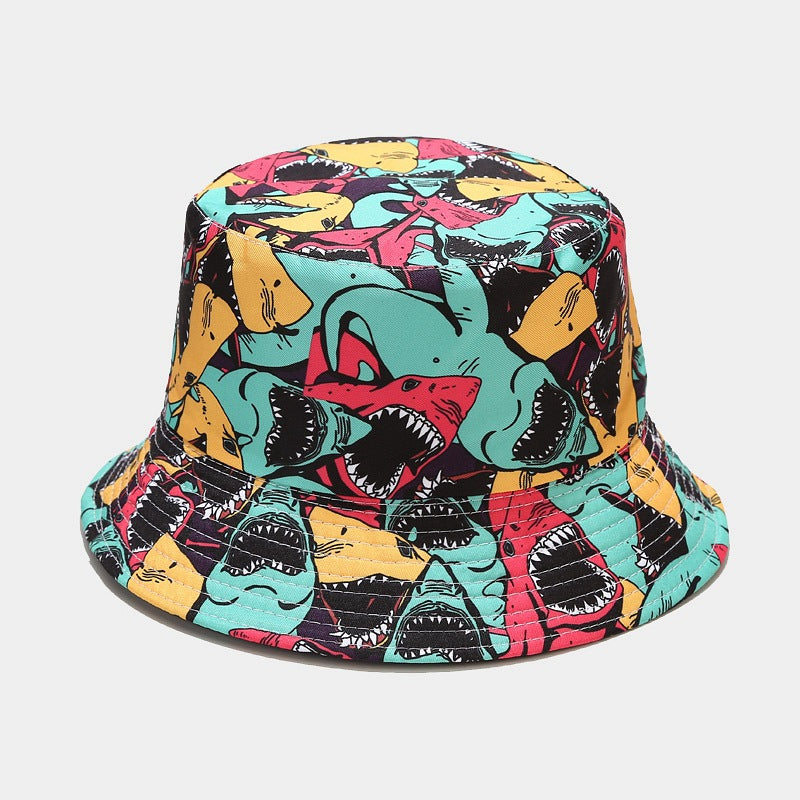 Ocean Bucket Hat Collection | 9-Design Marine Life Fisherman Cap